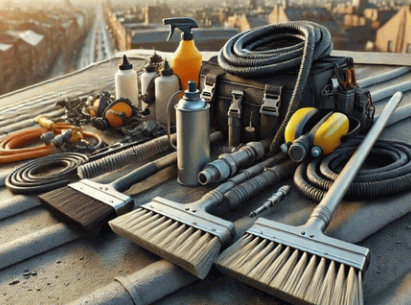 Cleaning Equipment for roof cleaning